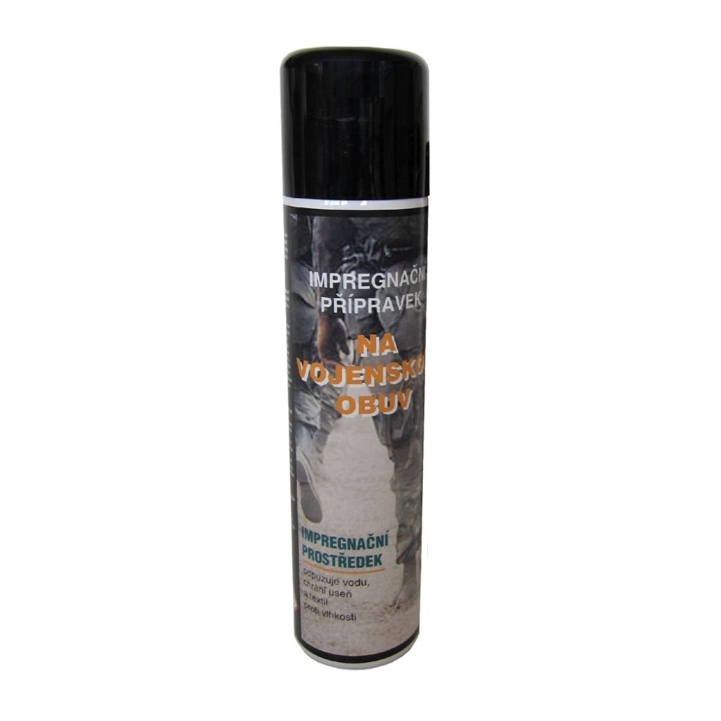 Impregnante para calzado militar 300 ml: protección contra humedad, agua y polvo