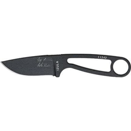 Navaja IZULA OXIDE, cuchillo EDC compacto de hoja fija