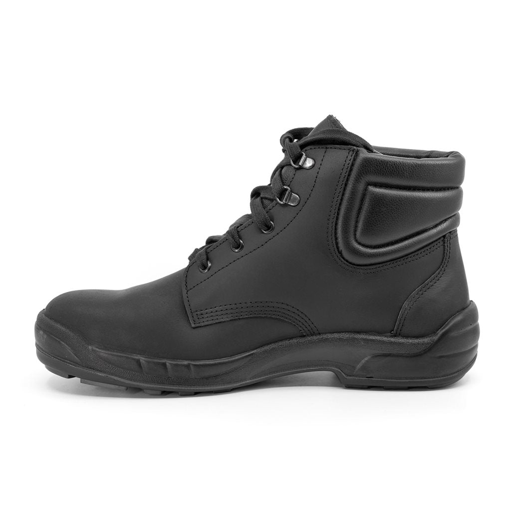 Botas tobilleras de cuero JALNEPTUNE S3 HRO negras vista lateral