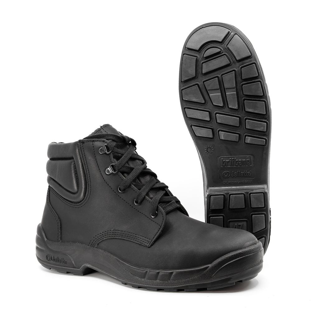 Botas tobilleras de cuero JALNEPTUNE S3 HRO negras vista lateral