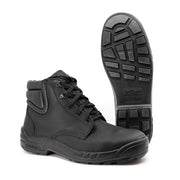 Botas tobilleras de cuero JALNEPTUNE S3 HRO negras vista lateral