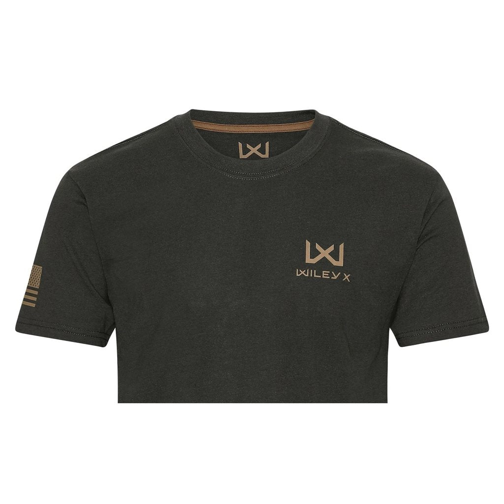 Camiseta WX Canyon verde manga corta J105-W