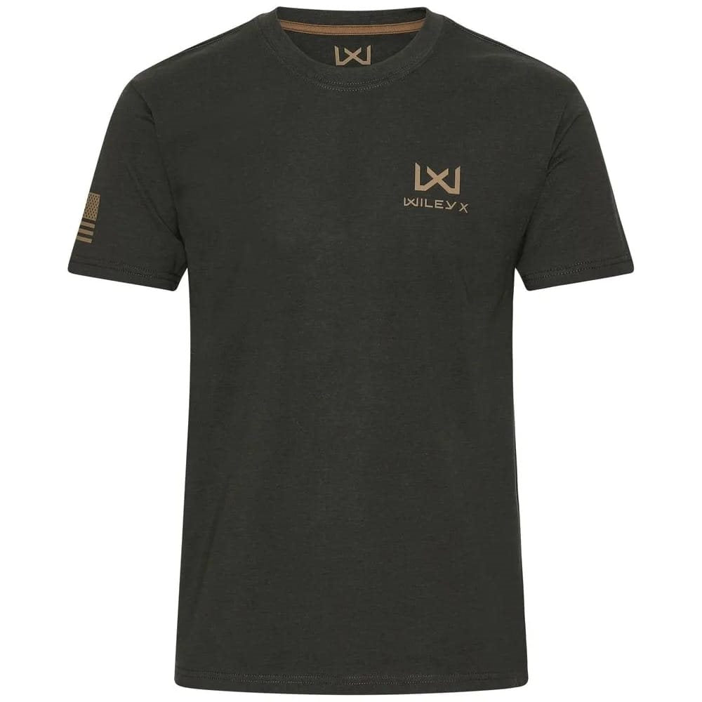 Camiseta WX Canyon verde manga corta J105-W