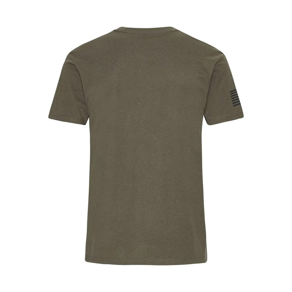Camiseta WX Canyon de manga corta, inspiración militar en tonos grises y verde-marrón