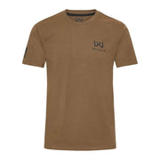 Camiseta WX CANYON color coyote, manga corta, inspiración militar y urbana