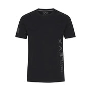 Camiseta CANYON VERTICAL negra, vista frontal