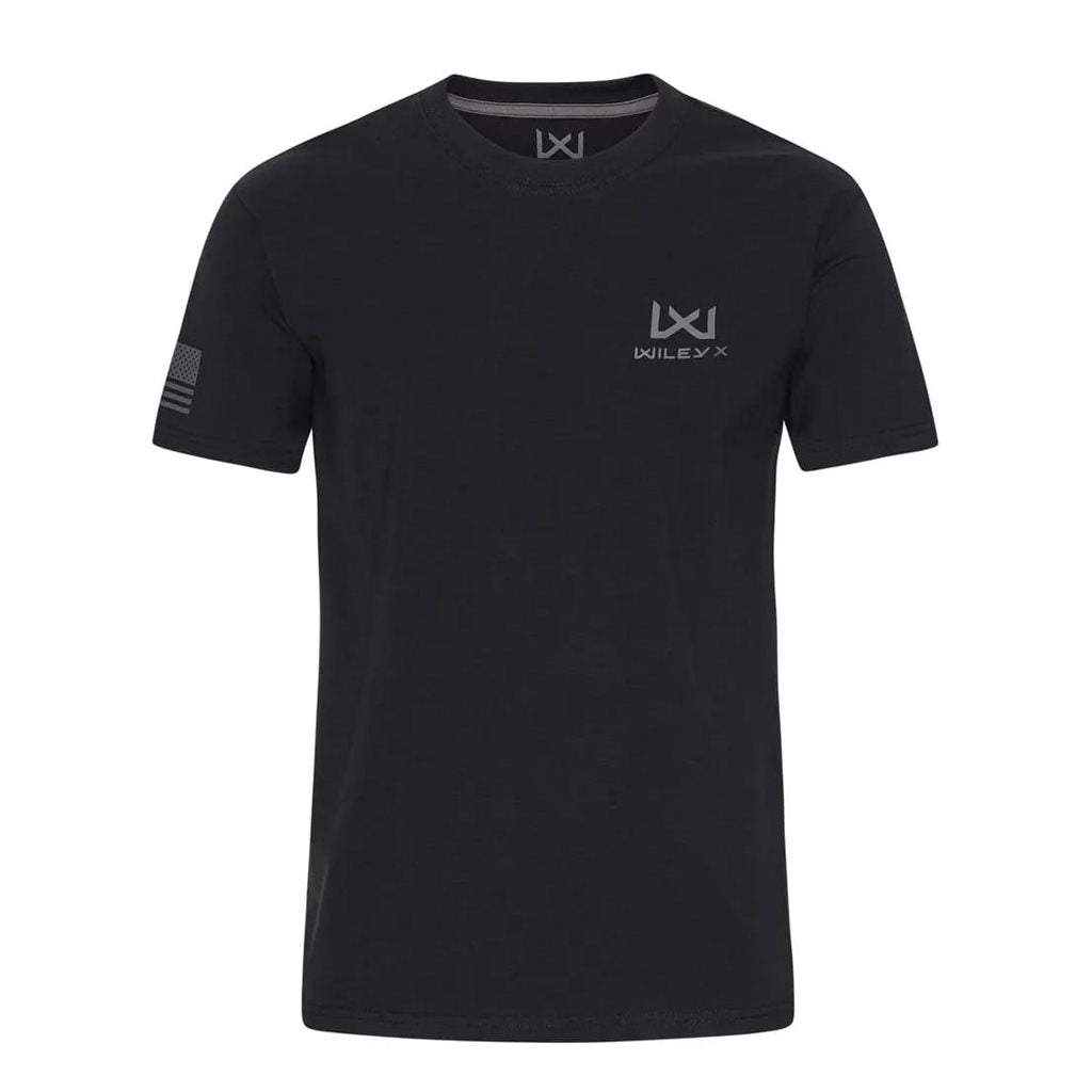 Camiseta WX Canyon negra - vista frontal
