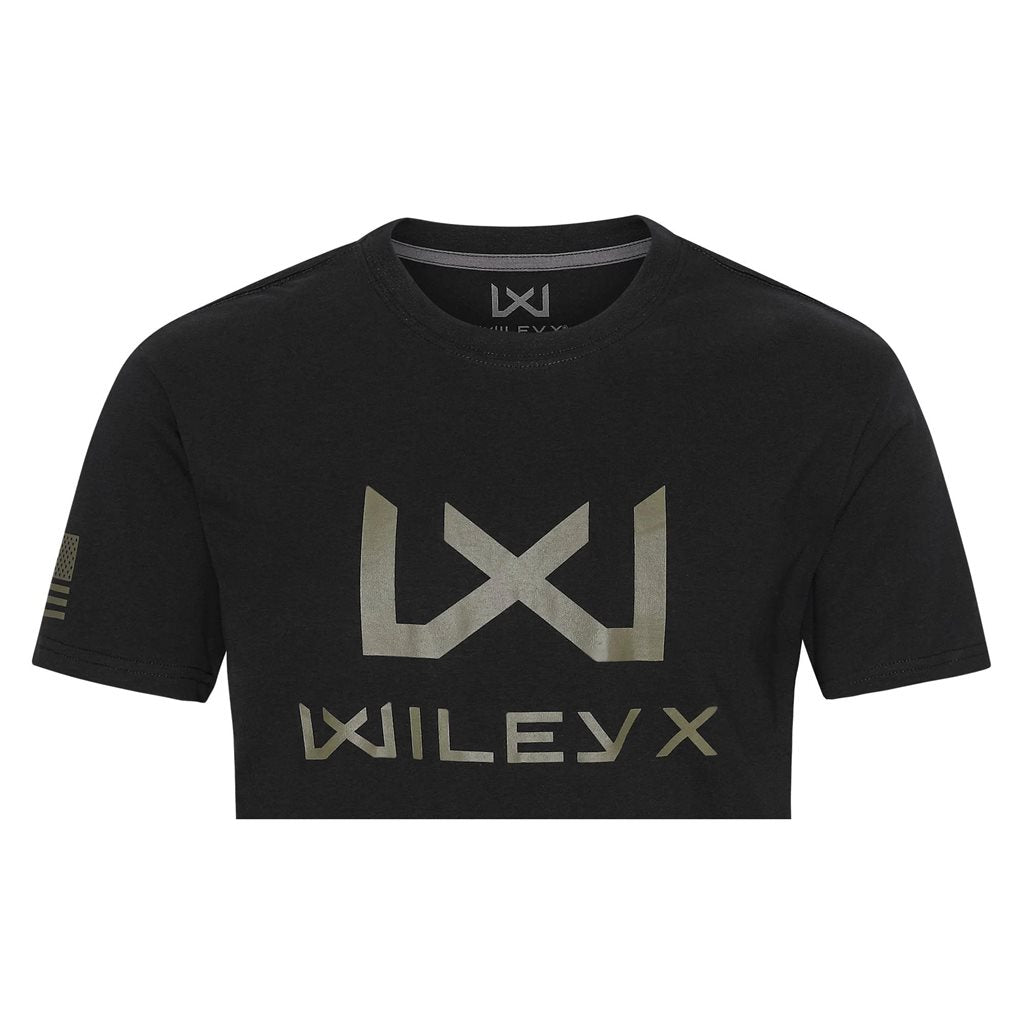 Camiseta CANYON WX negra, manga corta