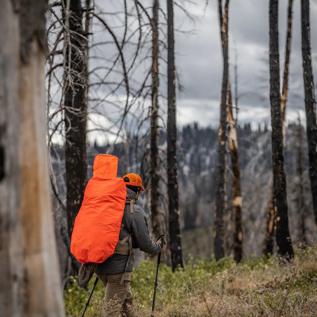 Funda para mochila reversible MOUNTAIN naranja grande, vista del producto