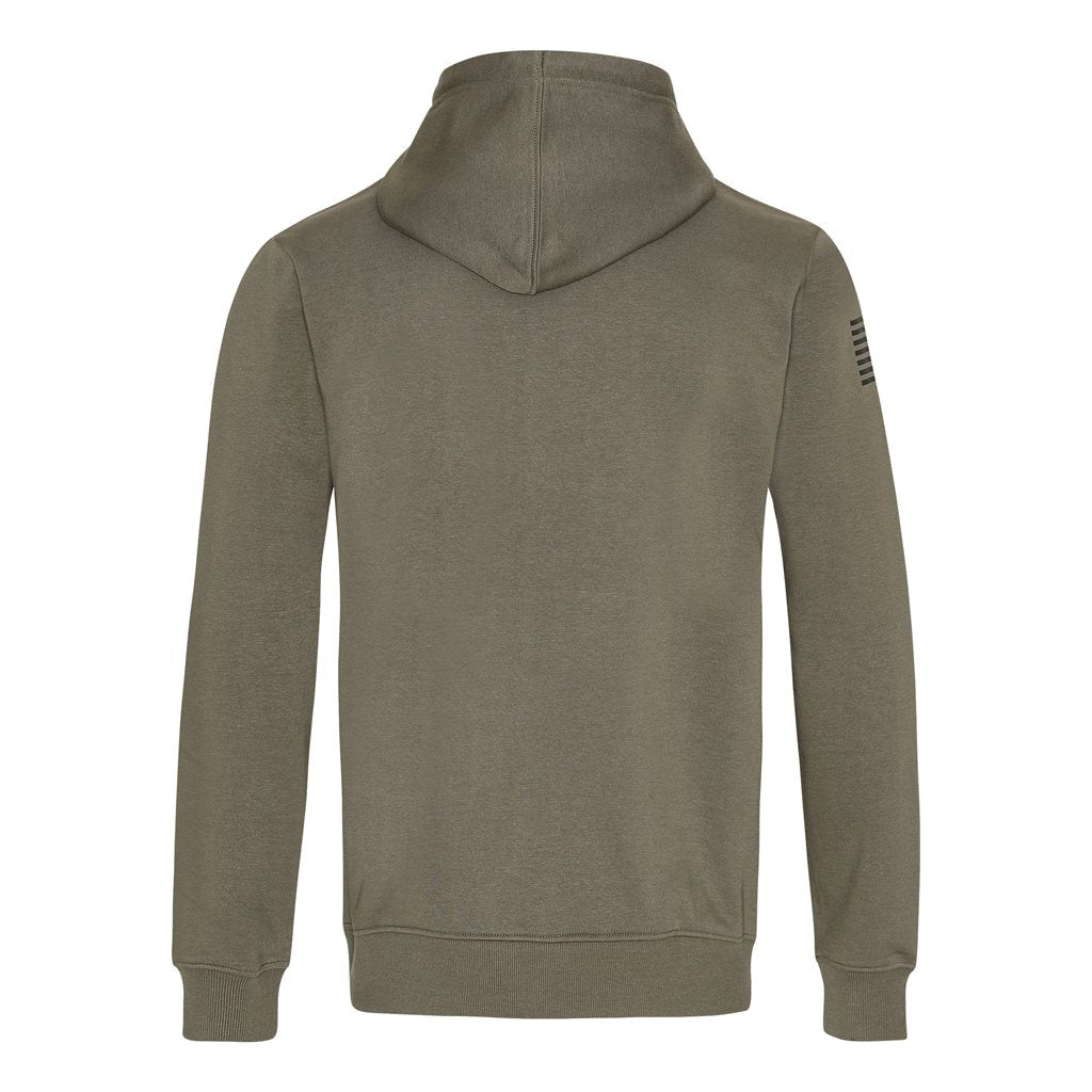 Sudadera WX URBAN con capucha, logo verde y bolsillo canguro