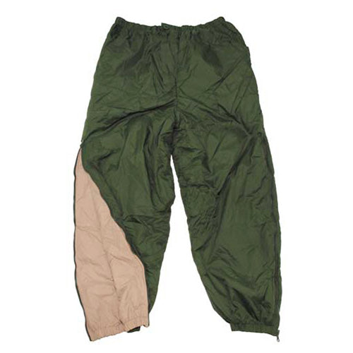 Pantalones GRIFFON reversibles verde y arena, modelo TAC008