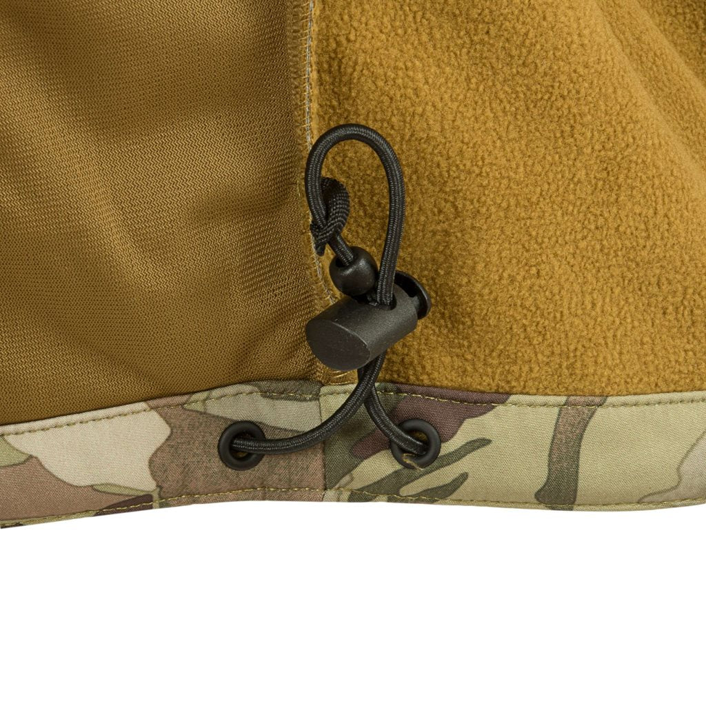 Bunda ODIN softshell de HIGHLANDER, chaqueta softshell con corte anatómico y tres bolsillos