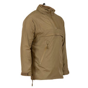 Anorak HALO verde, ligero y compacto, vista frontal