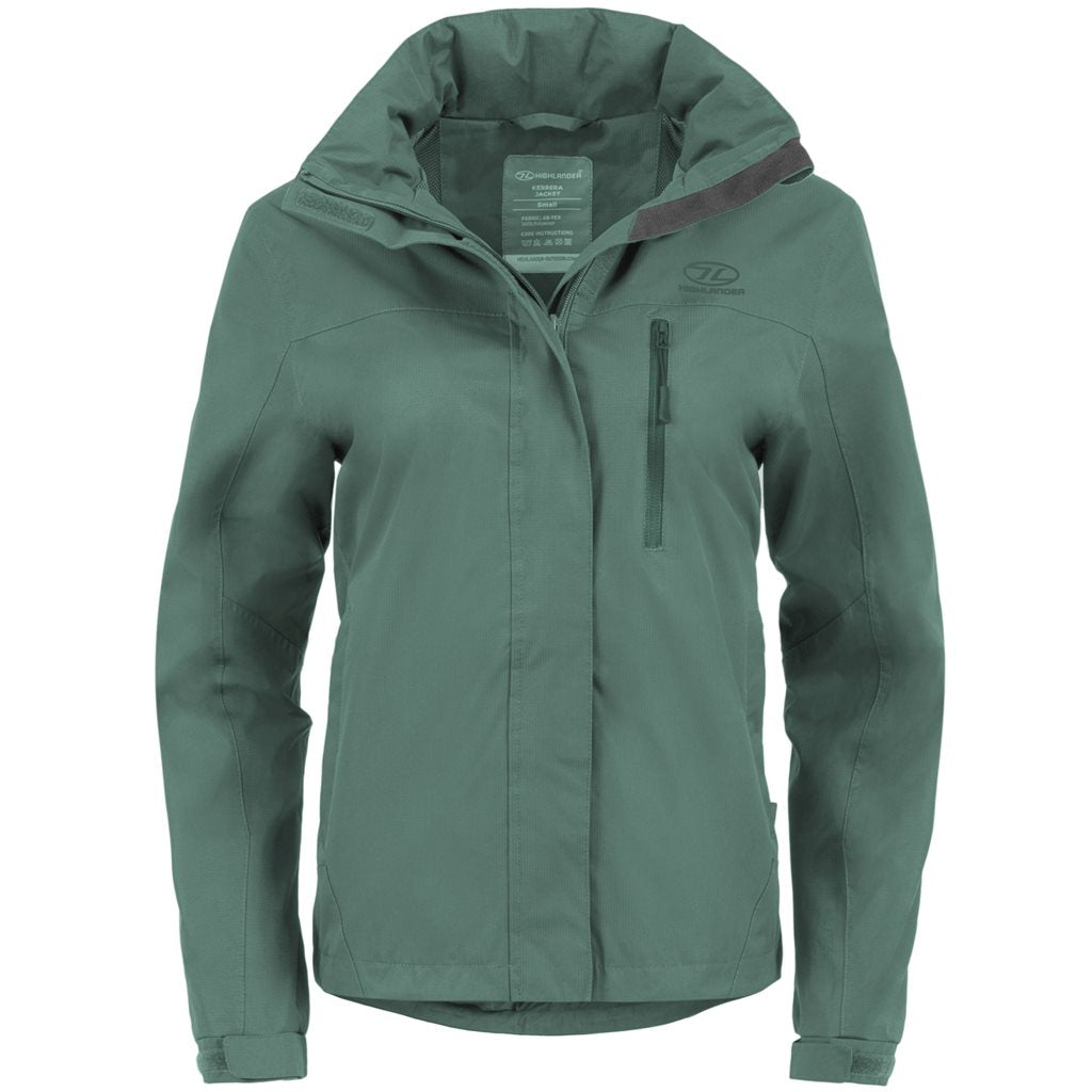 Chaqueta mujer KERRERA Slate Green en tejido Ab-Tex