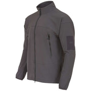Chaqueta HIRTA SHE gris con cremallera central y dos bolsillos