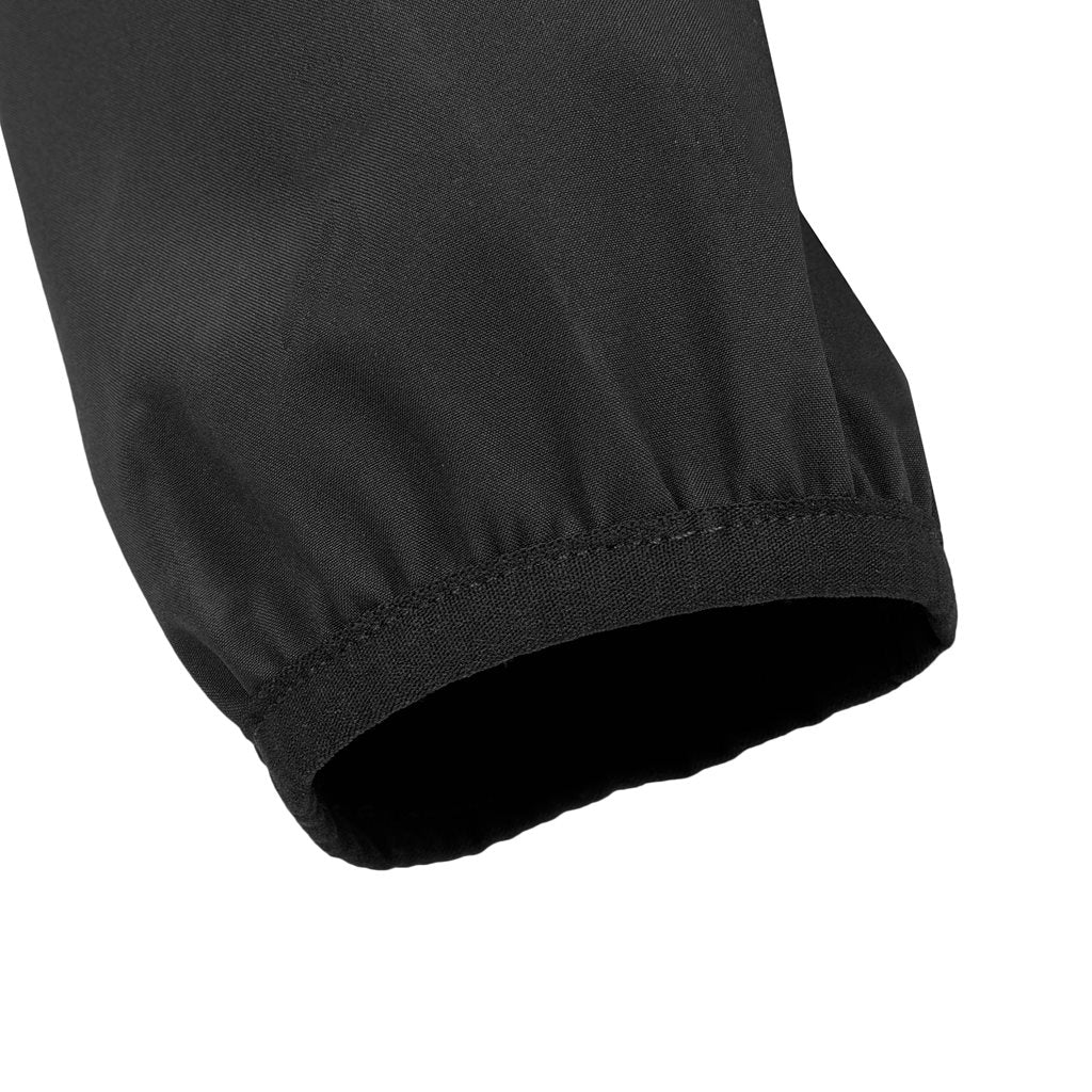 Chaqueta cortavientos SHIELD negra, vista frontal