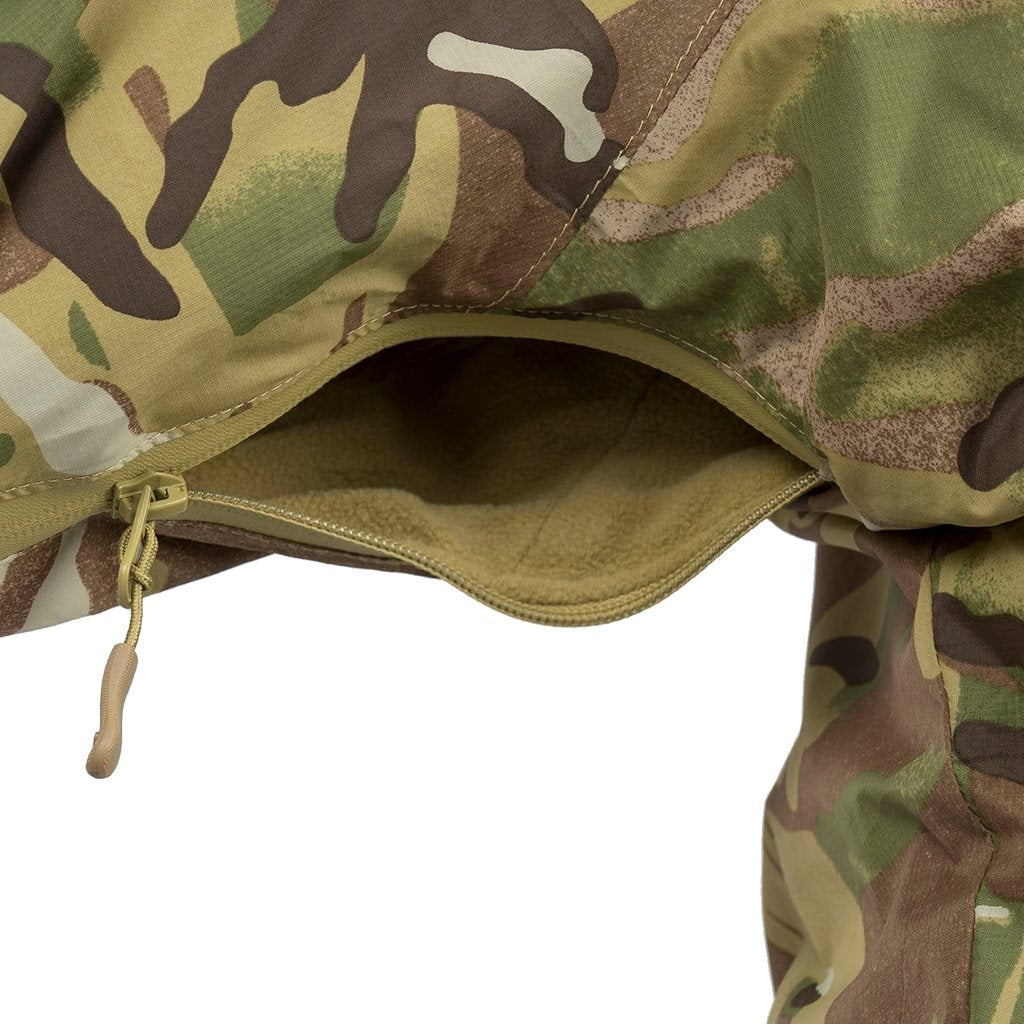 Chaqueta ligera y plegable con cremallera y capucha HAO FU ZIP TACTICA, forro polar