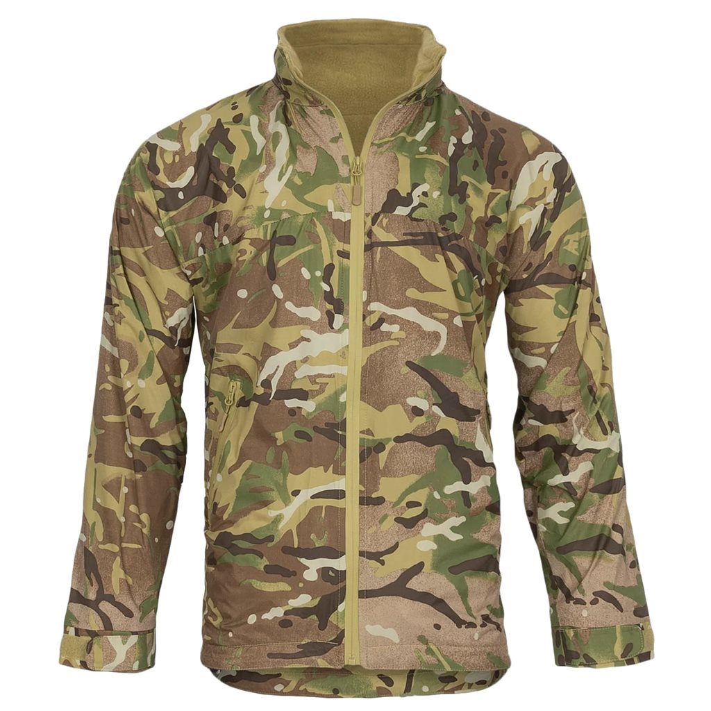 Chaqueta ligera y plegable con cremallera y capucha HAO FU ZIP TACTICA, forro polar