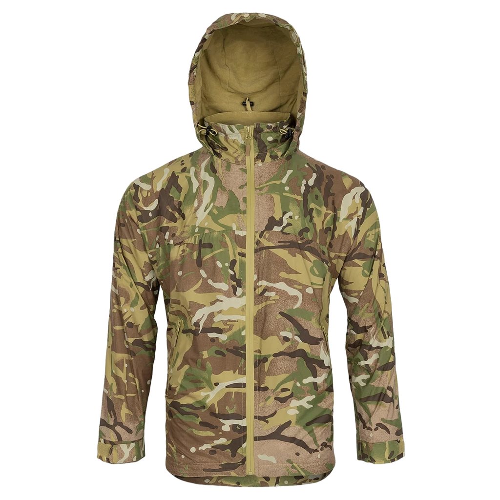Chaqueta ligera y plegable con cremallera y capucha HAO FU ZIP TACTICA, forro polar