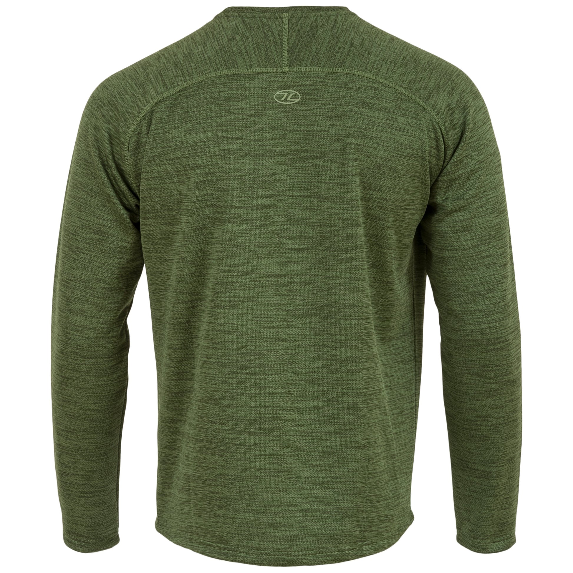 Jersey CREW NECK HIGHLANDER fleecy con exterior de poliéster y forro polar peinado que retiene el calor