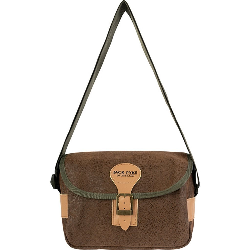 Bolsa de caza CARTRIDGE Duotex, cierre de una hebilla, 17 x 25 x 10 cm
