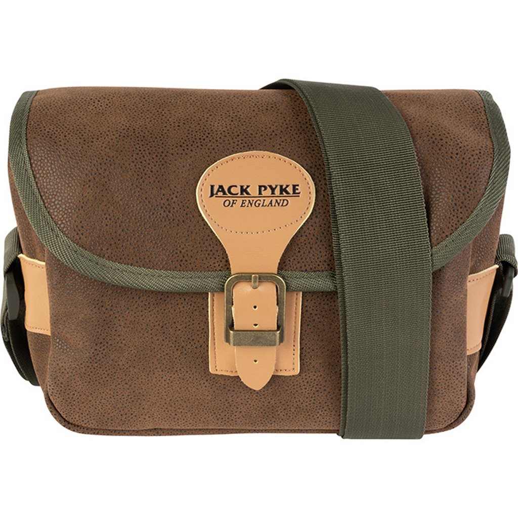 Bolsa de caza CARTRIDGE Duotex, cierre de una hebilla, 17 x 25 x 10 cm