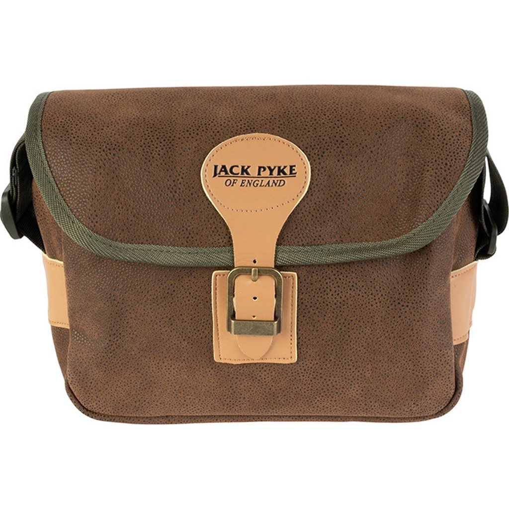 Bolsa de caza CARTRIDGE Duotex, cierre de una hebilla, 17 x 25 x 10 cm