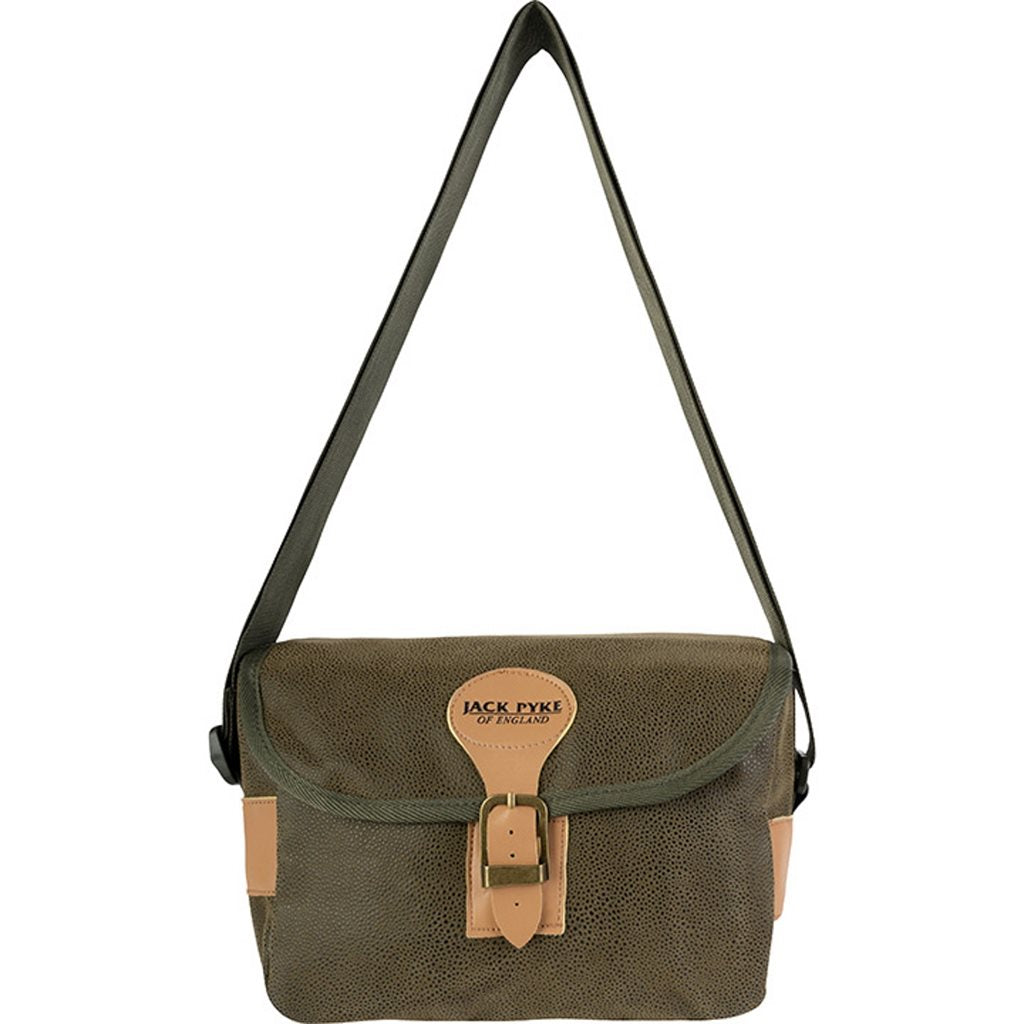 Bolsa de caza CARTRIDGE Duotex, cierre de una hebilla, 17 x 25 x 10 cm