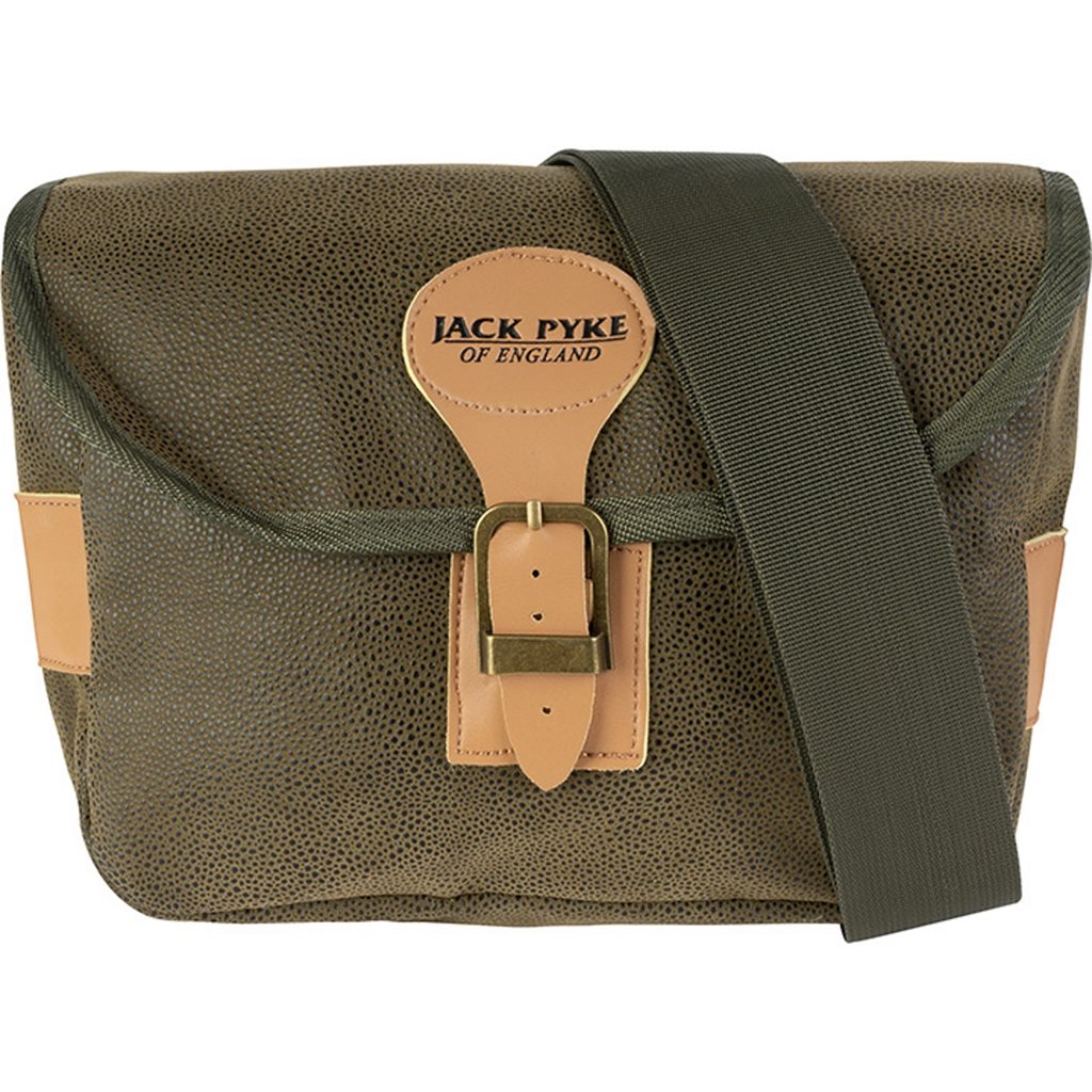 Bolsa de caza CARTRIDGE Duotex, cierre de una hebilla, 17 x 25 x 10 cm
