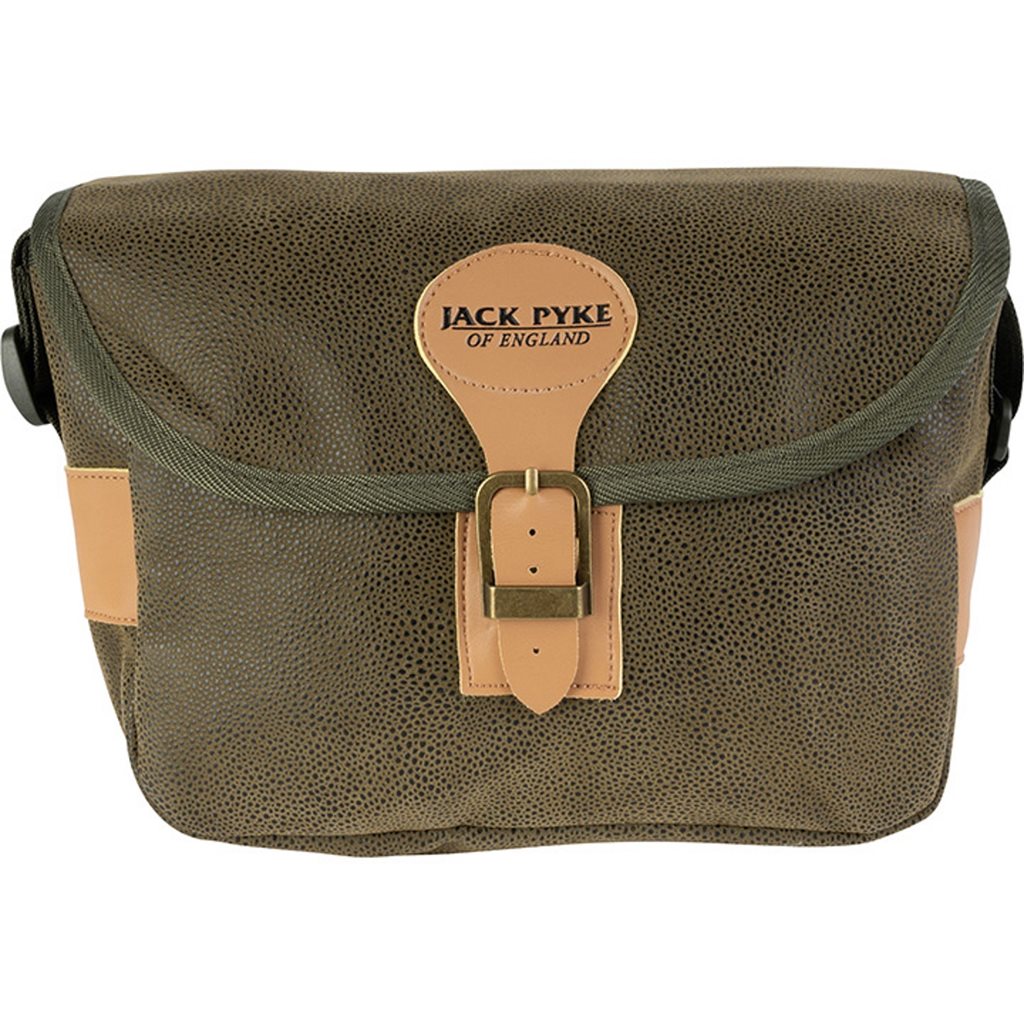 Bolsa de caza CARTRIDGE Duotex, cierre de una hebilla, 17 x 25 x 10 cm