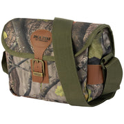 Bolsa de caza CARTRIDGE con hebilla, diseño compacto color oliva
