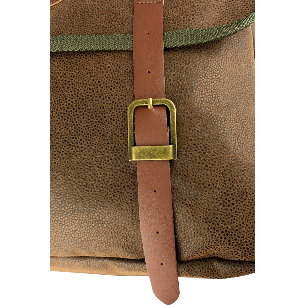Bolsa CARTRIDGE Jack Pyke estilo inglés, dos hebillas duotex y detalles en cuero