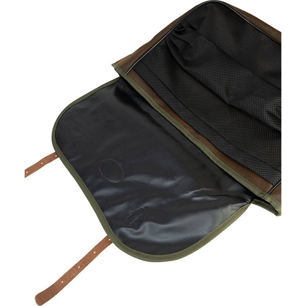 Bolsa de hombro de caza GAME con red, material Duotex y detalles en cuero - Jack Pyke