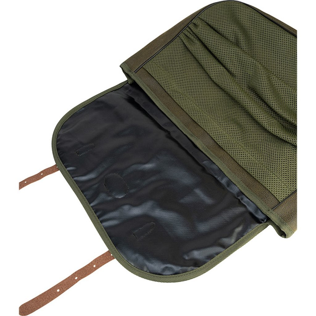 Bolsa de hombro de caza GAME con red, material Duotex y detalles en cuero - Jack Pyke