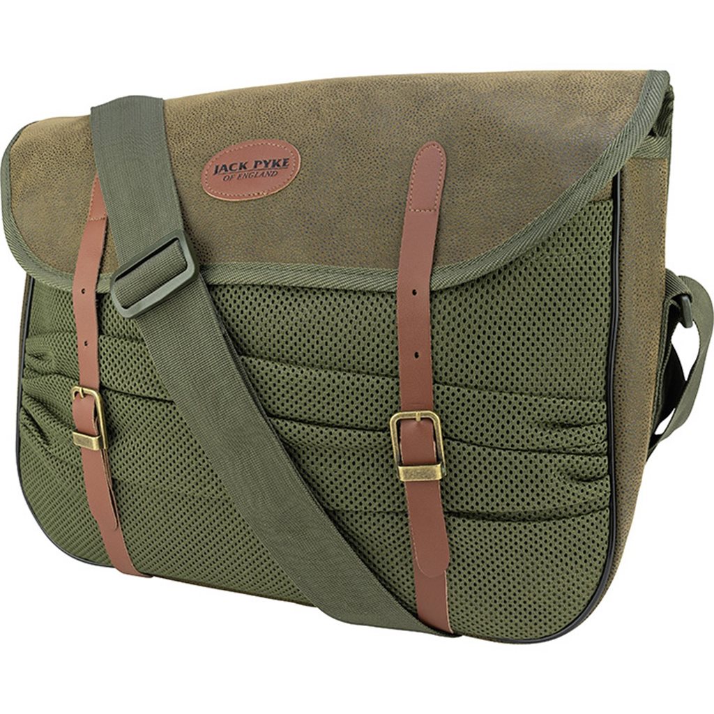 Bolsa de caza GAME con red en DUOTEX y detalles en cuero - Jack Pyke