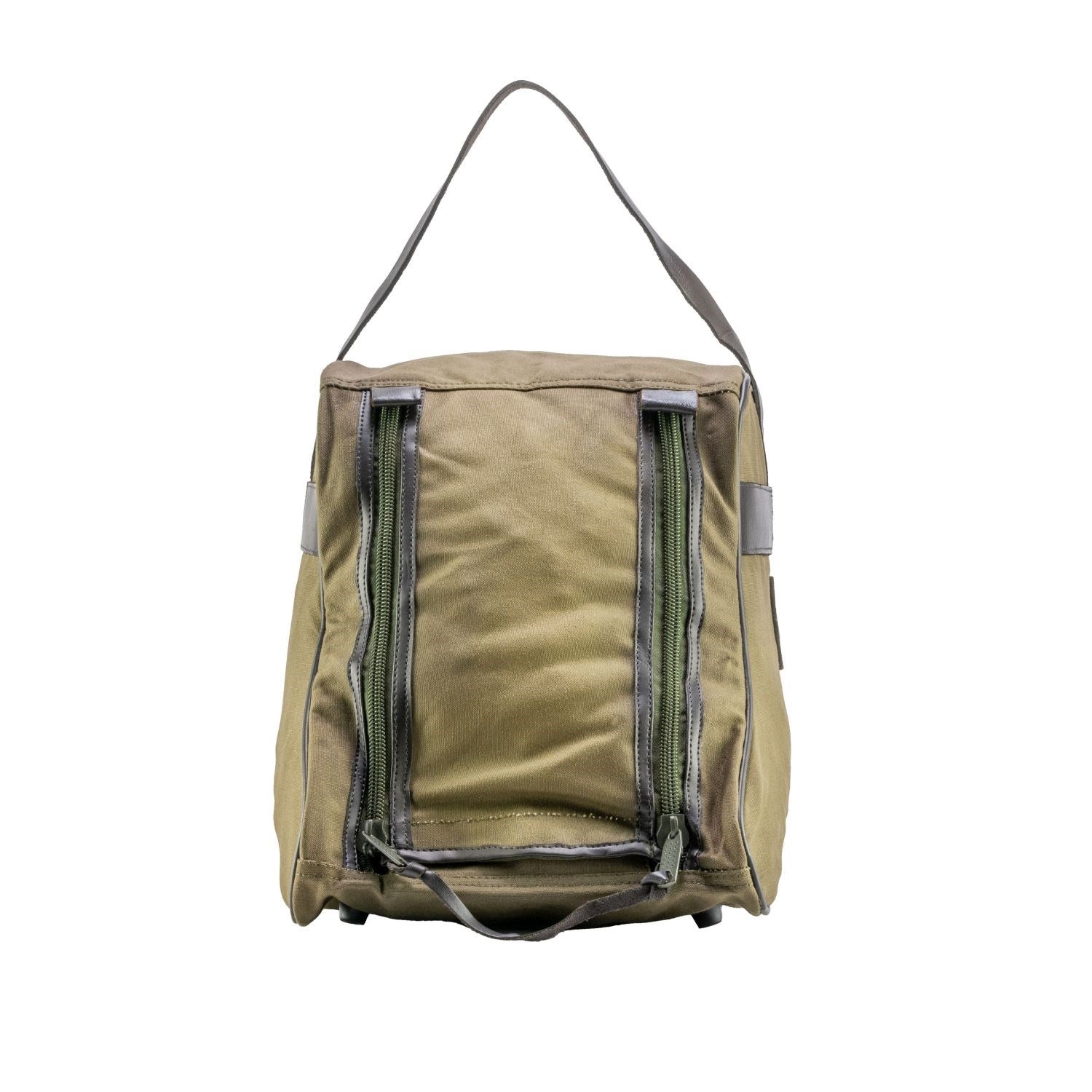 Bolsa para botas de lona Jack Pyke con detalles en piel sintetica y doble cremallera, 250×320×420 mm
