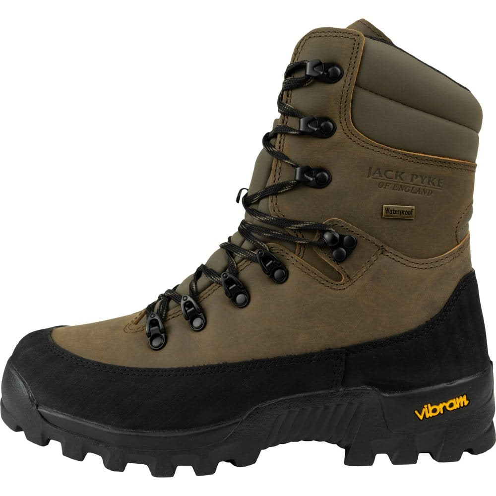 Botas altas HUNTERS de cordones color marron