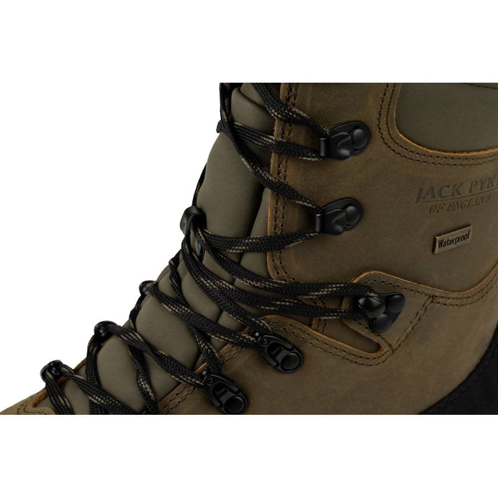 Botas altas HUNTERS de cordones color marron