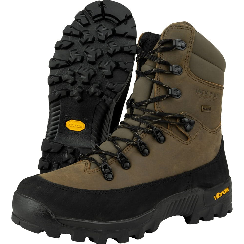 Botas altas HUNTERS marrón con cordones (JBOOHUN)