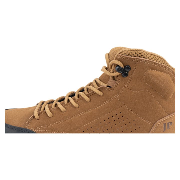 Botines LOWLAND marrón y negro de ante con cordones y forro impermeable APA
