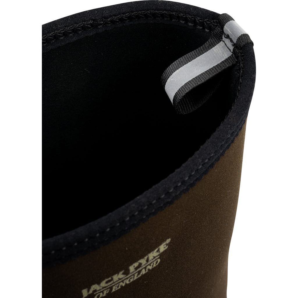 Botas Wellington ASHCOMBE marrón con forro de neopreno 3 mm y parte superior de goma