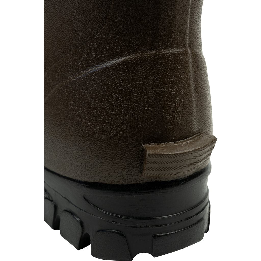 Botas Wellington ASHCOMBE marrón con forro de neopreno 3 mm y parte superior de goma