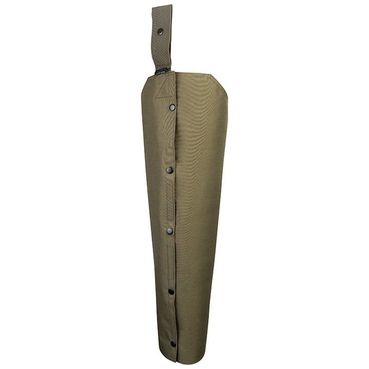 Protectores de perneras verdes 70 cm x 74,5 cm poliéster 600D