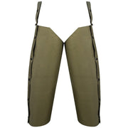 Protectores de perneras verdes 70 cm x 74,5 cm poliéster 600D