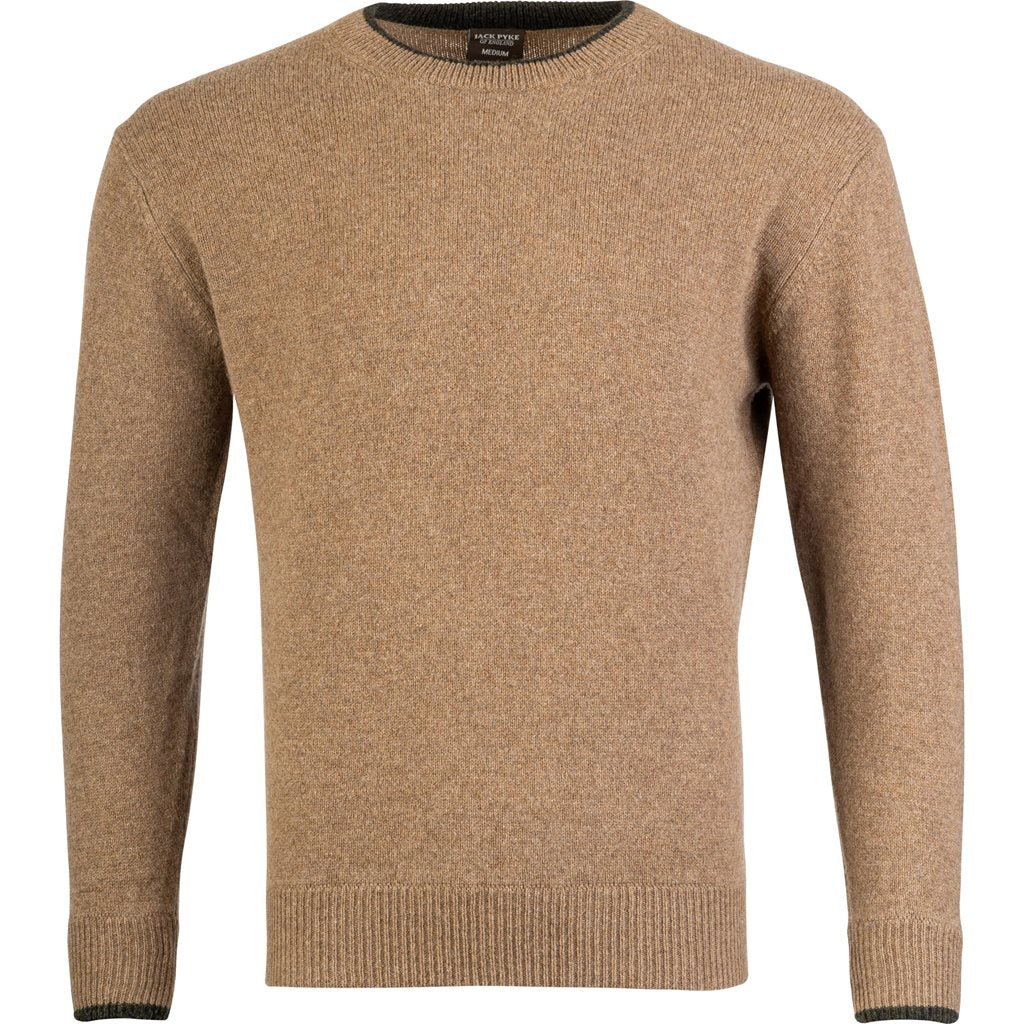 Jersey ASHCOMBE de lana de cordero color BARLEY