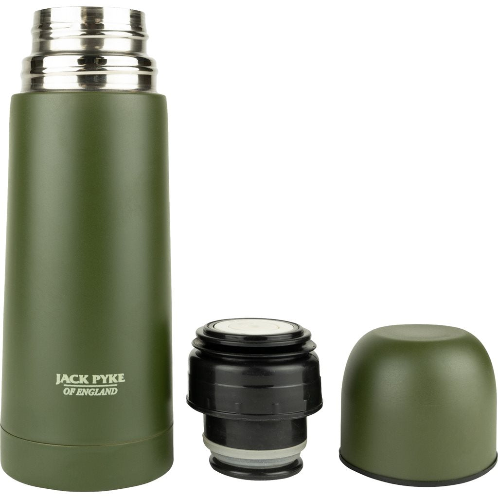Termo COUNTRYMAN 1000 ml acero inoxidable con boquilla color oliva