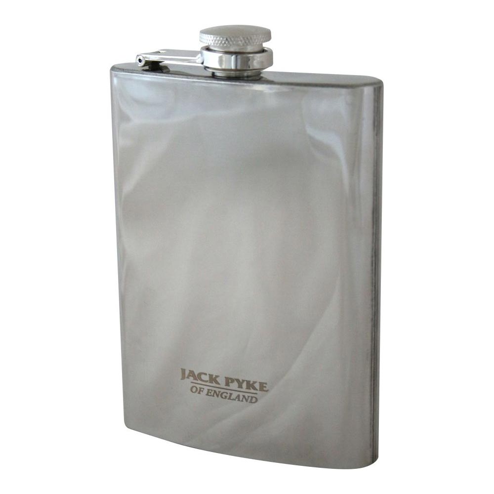 Petaca Jack Pyke acero inoxidable 235 ml para cinturón