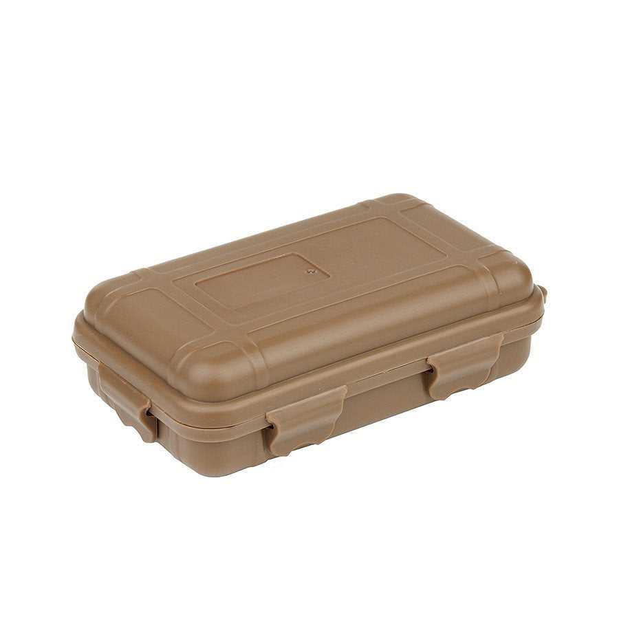 Caja pequeña de plástico impermeable y acolchada, color negro, para proteger equipo y accesorios