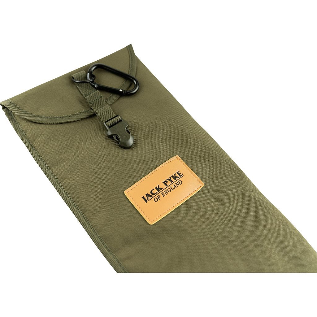 Funda plegable verde para fusil con correa, 130 x 22 cm, JACK PYKE