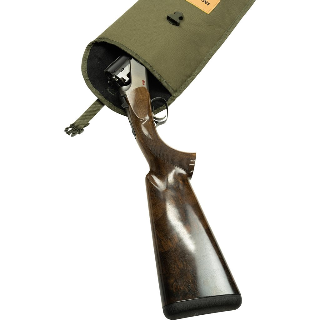 Funda plegable verde para fusil con correa, 130 x 22 cm, JACK PYKE